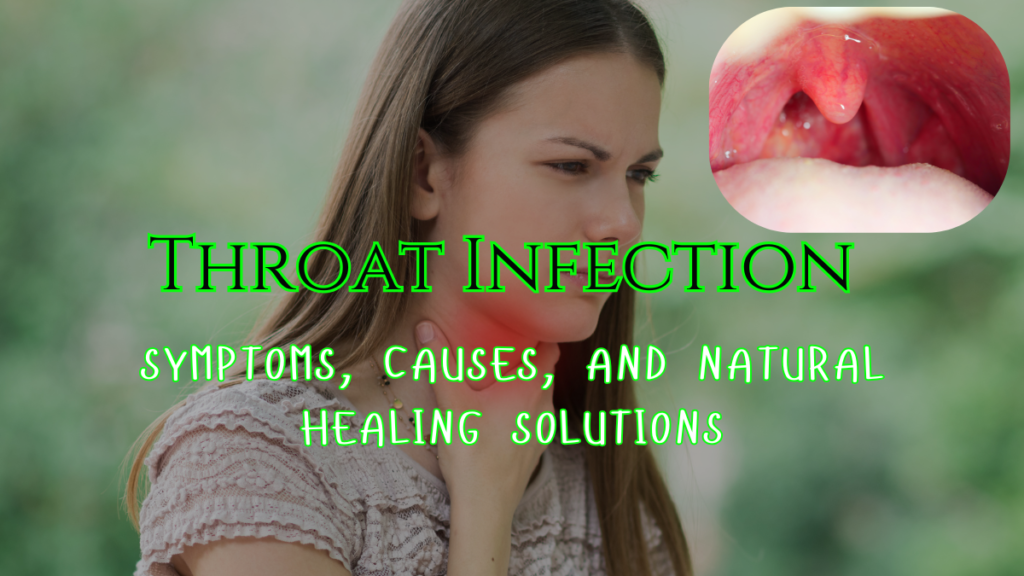 Throat Infection: 6 Symptoms, Causes, and Best Natural Healing Solutions Throat Infection
