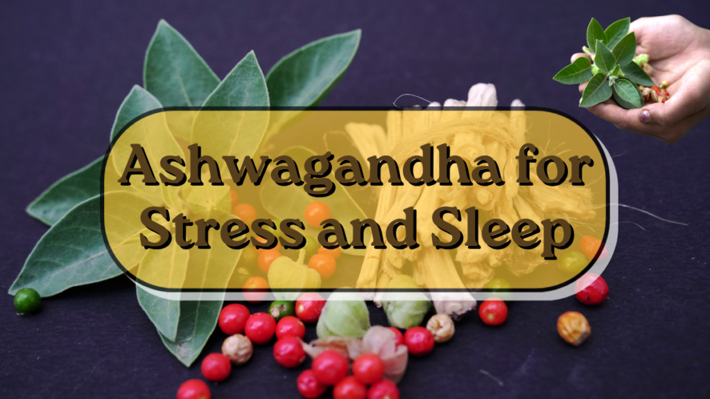 Ashwagandha for Stress and Sleep