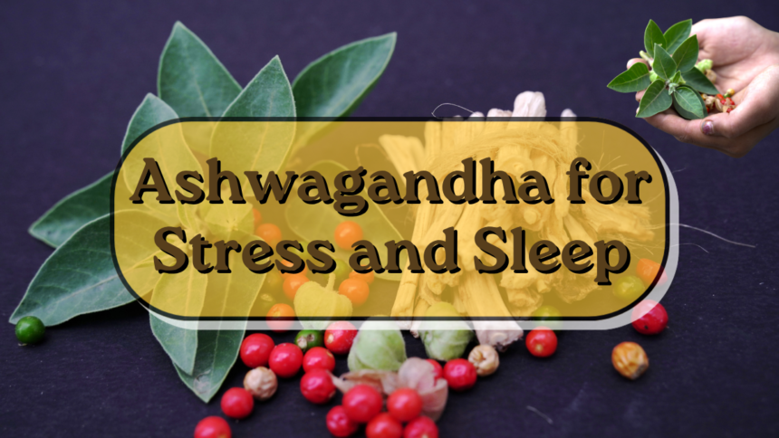 Ashwagandha for Stress and Sleep